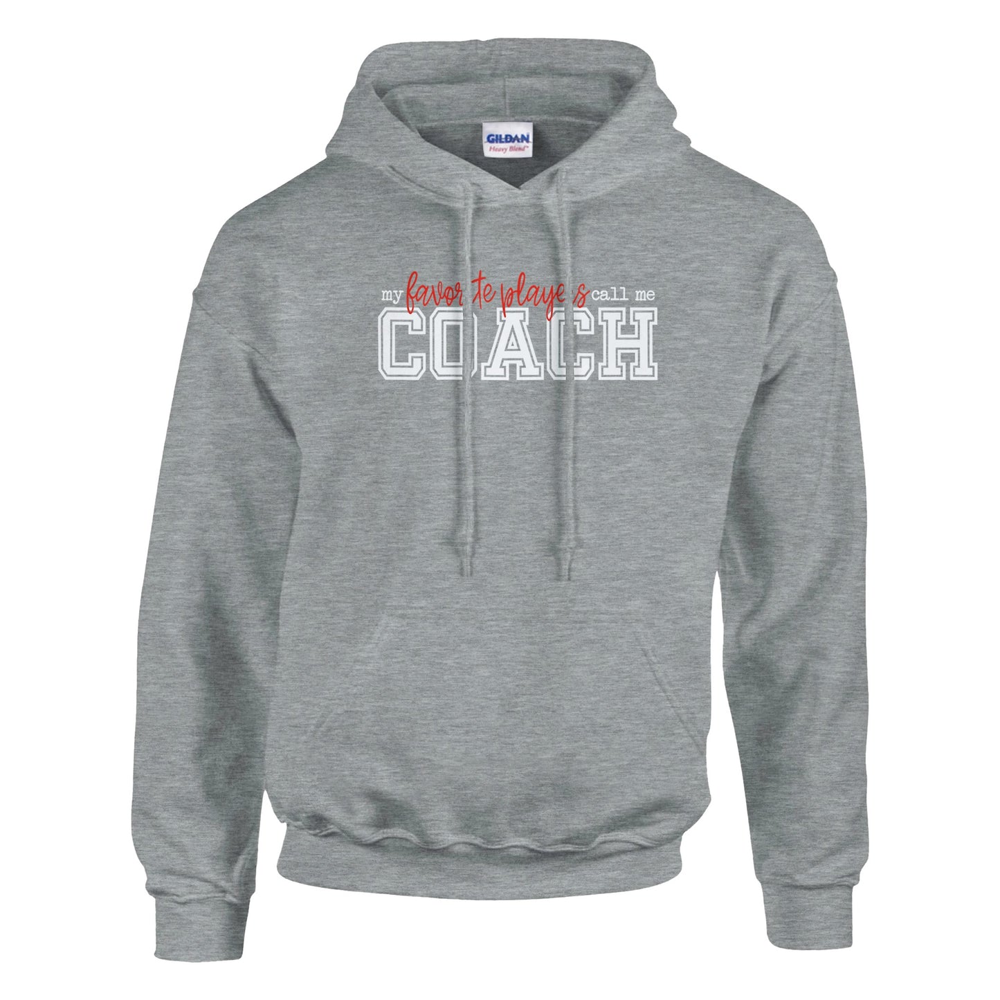 Favorite Players Call Me Coach Hoodie