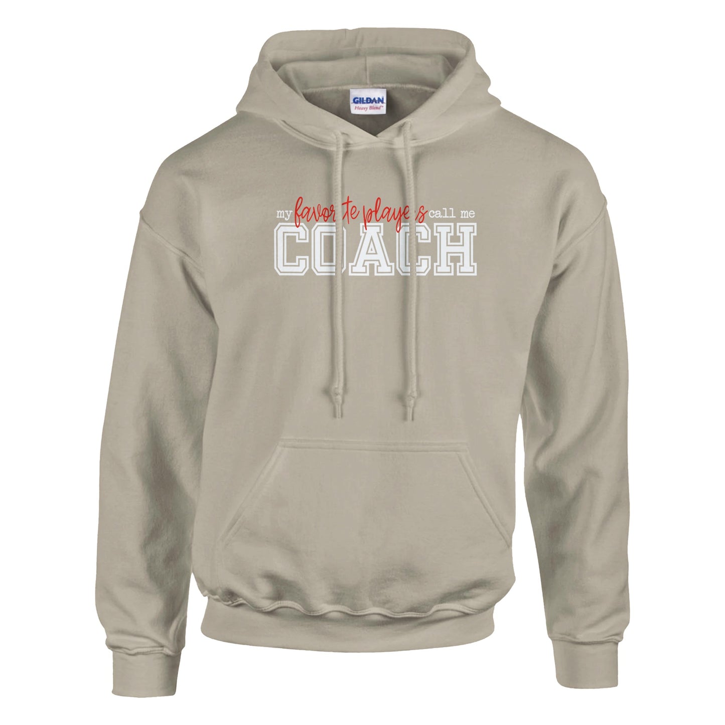 Favorite Players Call Me Coach Hoodie