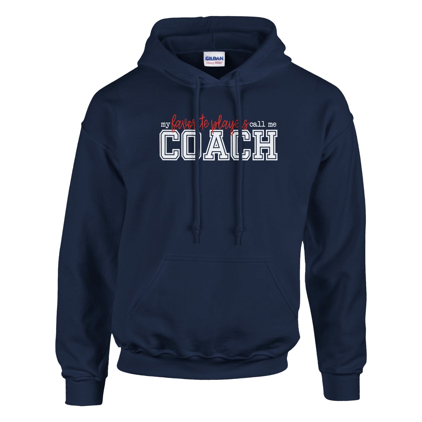 Favorite Players Call Me Coach Hoodie