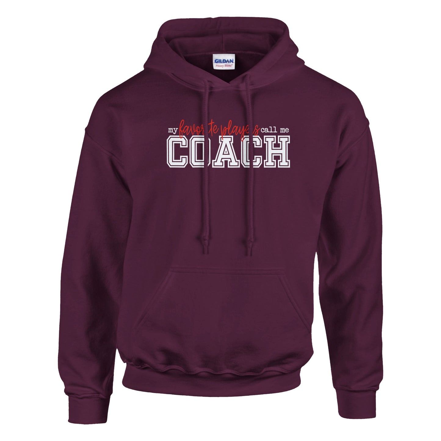 Favorite Players Call Me Coach Hoodie